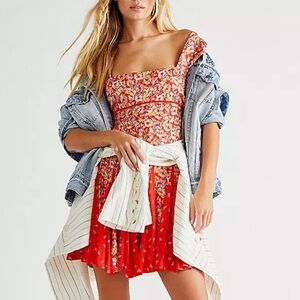 Free People Pondersoa mini dress